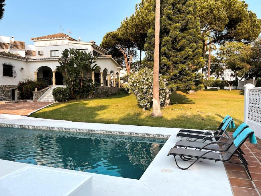 Villa Santa Cristina Cerca Del Mar Marbella Eksteriør billede